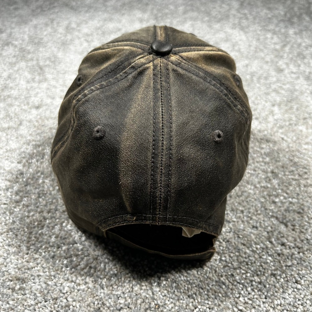 Magnolia Farms Waco TX Hat Brown Distressed Baseball Cap Pig Logo One Size - Picture 4 of 6